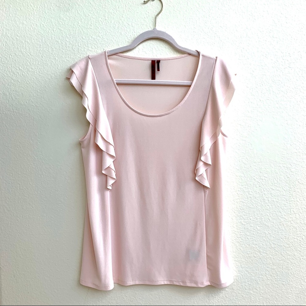 Love scarlet pink tank top